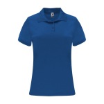 Piqué Sportpolo aus Polyester für Damen, 150 g/m2, Roly farbe köngisblau