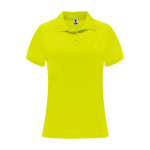 Piqué Sportpolo aus Polyester für Damen, 150 g/m2, Roly farbe neongelb