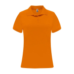 Piqué Sportpolo aus Polyester für Damen, 150 g/m2, Roly farbe neonorange