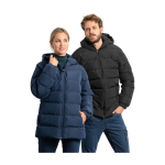 Gepolsteter Unisex-Sportparka aus Polyester, 110 g/m2, Roly farbe marineblau Lifestyle-Bild 2