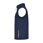 Unisex Softshell-Wesste aus Polyester und Elastan, 300 g/m2, Roly farbe marineblau Seitenansicht