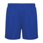 Kurze Unisex Sportshorts aus 100% Polyester, 140 g/m2, Roly farbe köngisblau