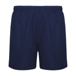 Sportshorts aus 100% Polyester für Kinder, 140 g/m2, Roly farbe marineblau