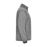 3-lagige Unisex-Fleecejacke aus Polyester, 300 g/m2, Roly farbe grau zweite Seitenansicht