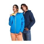 Unisex Fleecejacke aus Polyester und Elastan, 300 g/m2, Roly farbe marineblau Lifestyle-Bild 2