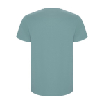 T-Shirt aus 100% Baumwolle für Herren, 190 g/m2, Roly farbe lagunenblau zweite Rückansicht