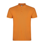 Kurzarm-Piqué-Polo aus Baumwolle für Herren, 200 g/m2, Roly farbe orange