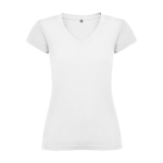 T-Shirt aus 100% Baumwolle für Damen, 155 g/m2, Roly farbe weiß