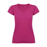 T-Shirt aus 100% Baumwolle für Damen, 155 g/m2, Roly farbe pink