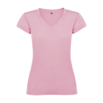 T-Shirt aus 100% Baumwolle für Damen, 155 g/m2, Roly farbe hellrosa