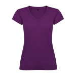 T-Shirt aus 100% Baumwolle für Damen, 155 g/m2, Roly farbe purpurfarben