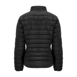 Gefütterte Damen-Jacke aus 100% Polyester, 290 g/m2, Roly farbe schwarz zweite Rückansicht