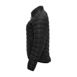 Gefütterte Damen-Jacke aus 100% Polyester, 290 g/m2, Roly farbe schwarz Seitenansicht