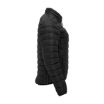 Gefütterte Damen-Jacke aus 100% Polyester, 290 g/m2, Roly farbe schwarz zweite Seitenansicht