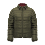 Gefütterte Damen-Jacke aus 100% Polyester, 290 g/m2, Roly farbe militärgrün