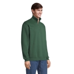 Sweatshirt aus Baumwolle und Polyester, SOL'S Conrad, 280 g/m2 farbe dunkelgrün Detailbild 3