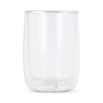 Doppelwandige Kaffeetasse aus Glas, 320 ml farbe transparent zweite Ansicht