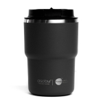 Doppelwandiges To Go Kaffeebecher mit Asobu-Technologie, 355 ml farbe schwarz