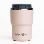 Doppelwandiges To Go Kaffeebecher mit Asobu-Technologie, 355 ml farbe pastellrose