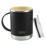 Becher To Go mit Asobu-Technologie, für 360-ml-Kaffeemaschinen farbe schwarz