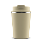 Doppelwandige To Go Kaffeetasse, für 280-ml-Kaffeemaschine farbe beige