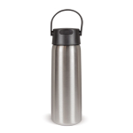 Flasche mit Griff und Bluetooth-Lautsprecher, 300 ml, 3 W farbe silber zweite Ansicht