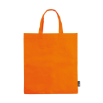 Einfache Non-Woven-Tasche zum Einkaufen als Werbeartikel, 80 g/m2 farbe orange zweite Ansicht