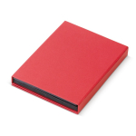 Komplettes Schreibtisch-Briefpapier-Set in Faltschachtel farbe rot zweite Ansicht