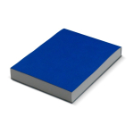 Notizblock mit flexiblem Cover in verschiedenen Farben mit 150 Blatt farbe blau