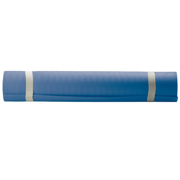 Yogamatte mit Tragetasche, 4 mm dick farbe dunkelblau dritte Ansicht