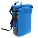 Wasserdichter Rolltop-Rucksack mit gepolsterten Trägern, 25 l farbe blau