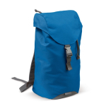 Rucksack mit reflektierendem Teil und einem Hauptfach farbe blau