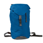 Rucksack mit reflektierendem Teil und einem Hauptfach farbe blau zweite Ansicht