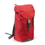 Rucksack mit reflektierendem Teil und einem Hauptfach farbe rot