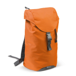 Rucksack mit reflektierendem Teil und einem Hauptfach farbe orange