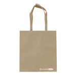 Umweltfreundliche Tasche aus RPET mit passenden Henkeln, 100 g/m2 farbe beige zweite Ansicht