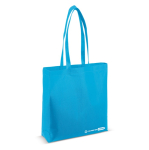 Umweltfreundliche Tasche aus RPET mit langen Henkeln, 100 g/m2 farbe blau