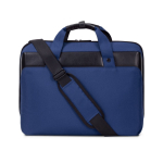 RPET Laptop-Rucksack mit Seitentaschen, 15'' farbe blau zweite Ansicht