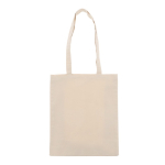 Baumwoll-Canvas-Tasche mit OEKO-TEX-Zertifizierung, 280 g/m2 farbe beige zweite Ansicht