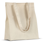 Baumwoll-Canvas-Tasche mit OEKO-TEX-Zertifizierung, 280 g/m2 farbe beige dritte Ansicht