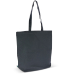 Fairtrade-Tasche in neutralen Farben, Tragkraft: 12 kg, 270 g/m2 farbe dunkelblau