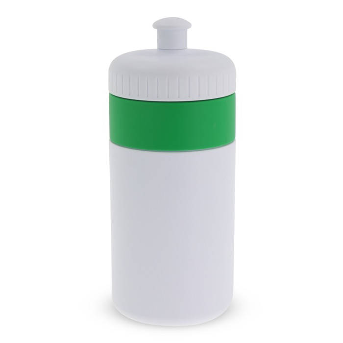 BPA-freie Sportflasche mit Farbdetail, 500 ml farbe grün zweite Ansicht