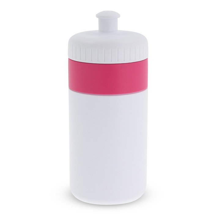 BPA-freie Sportflasche mit Farbdetail, 500 ml farbe rosa zweite Ansicht