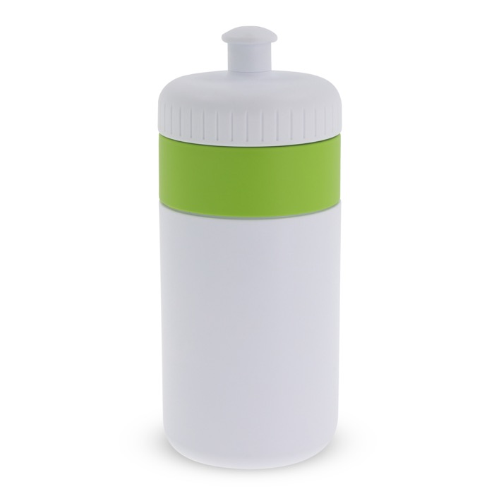 BPA-freie Sportflasche mit Farbdetail, 500 ml farbe hellgrün zweite Ansicht