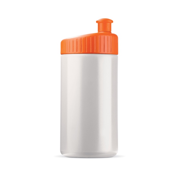 Sportflasche aus Kunststoff, BPA-frei und 100% auslaufsicher, 500 ml farbe orange