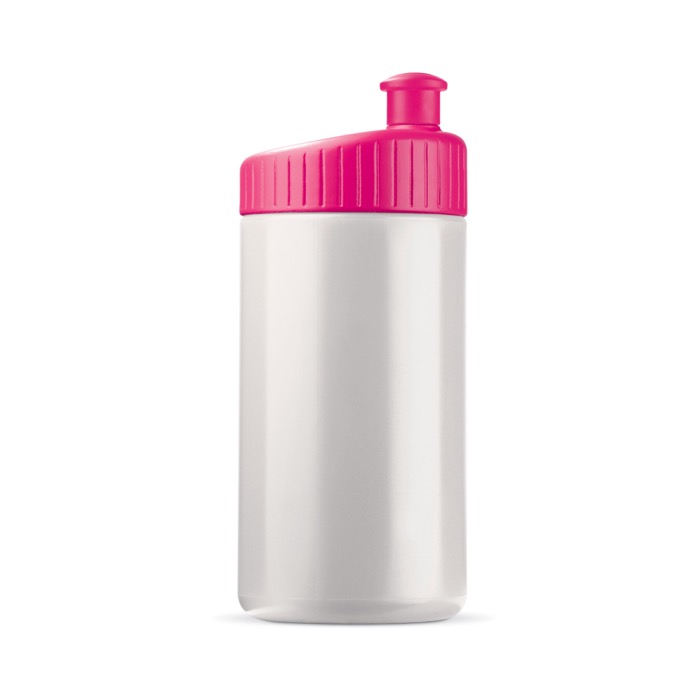 Sportflasche aus Kunststoff, BPA-frei und 100% auslaufsicher, 500 ml farbe rosa