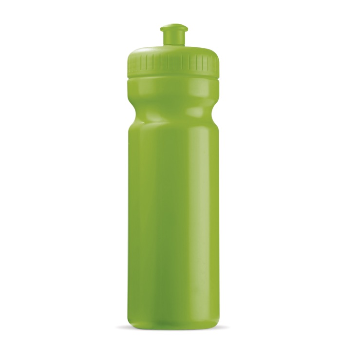 Kunststoff-Sportflasche frei von BPA, 100% auslaufsicher, 750 ml farbe lindgrün