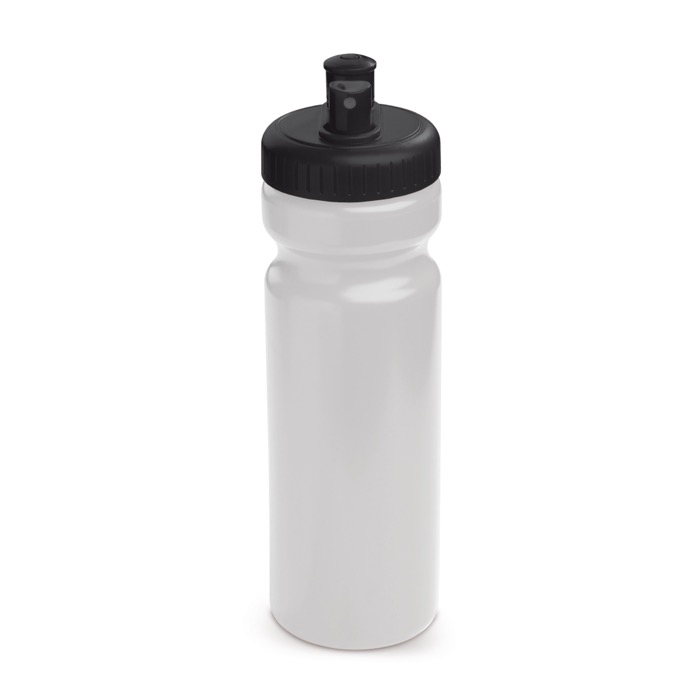 BPA-freie Trinkflasche mit TopActive-Design mit Zerstäuber, 750ml farbe weiß/schwarz zweite Ansicht