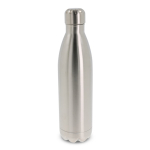 Luftdichte doppelwandige Edelstahlflasche, 750 ml farbe silber