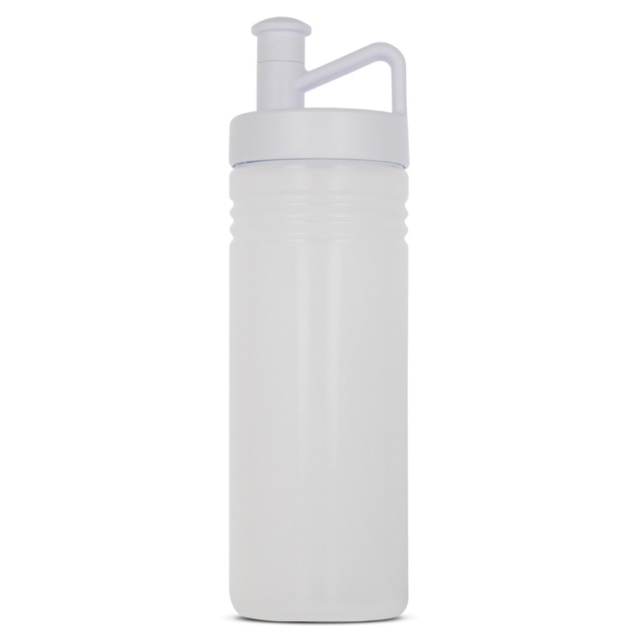 Sportflasche im TopActive Design mit egonomischem Deckel, 500 ml farbe weiß-transparent